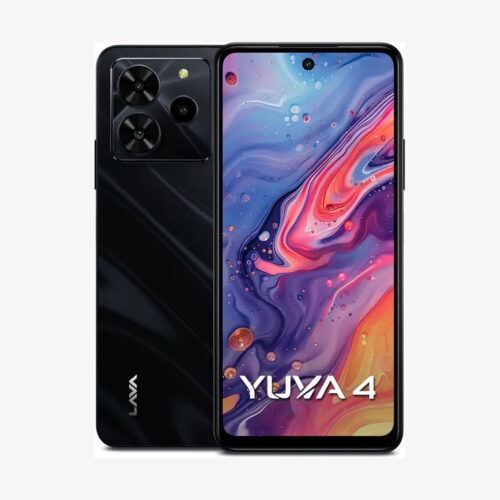 LAVA Yuva 4 Glossy Black
