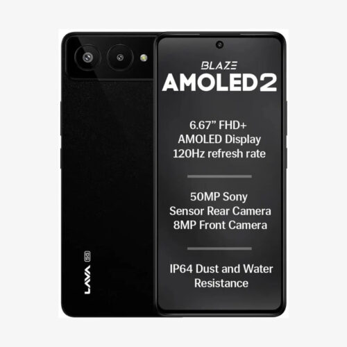 LAVA Blaze AMOLED 2 Sparkling Black