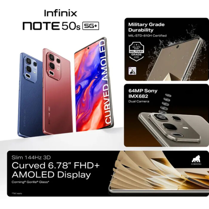 Infinix Note 50s 5G (8/128 GB) - Image 10