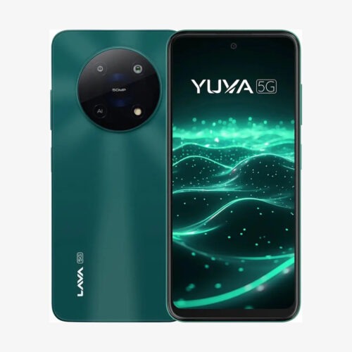 LAVA Yuva Mystic Green