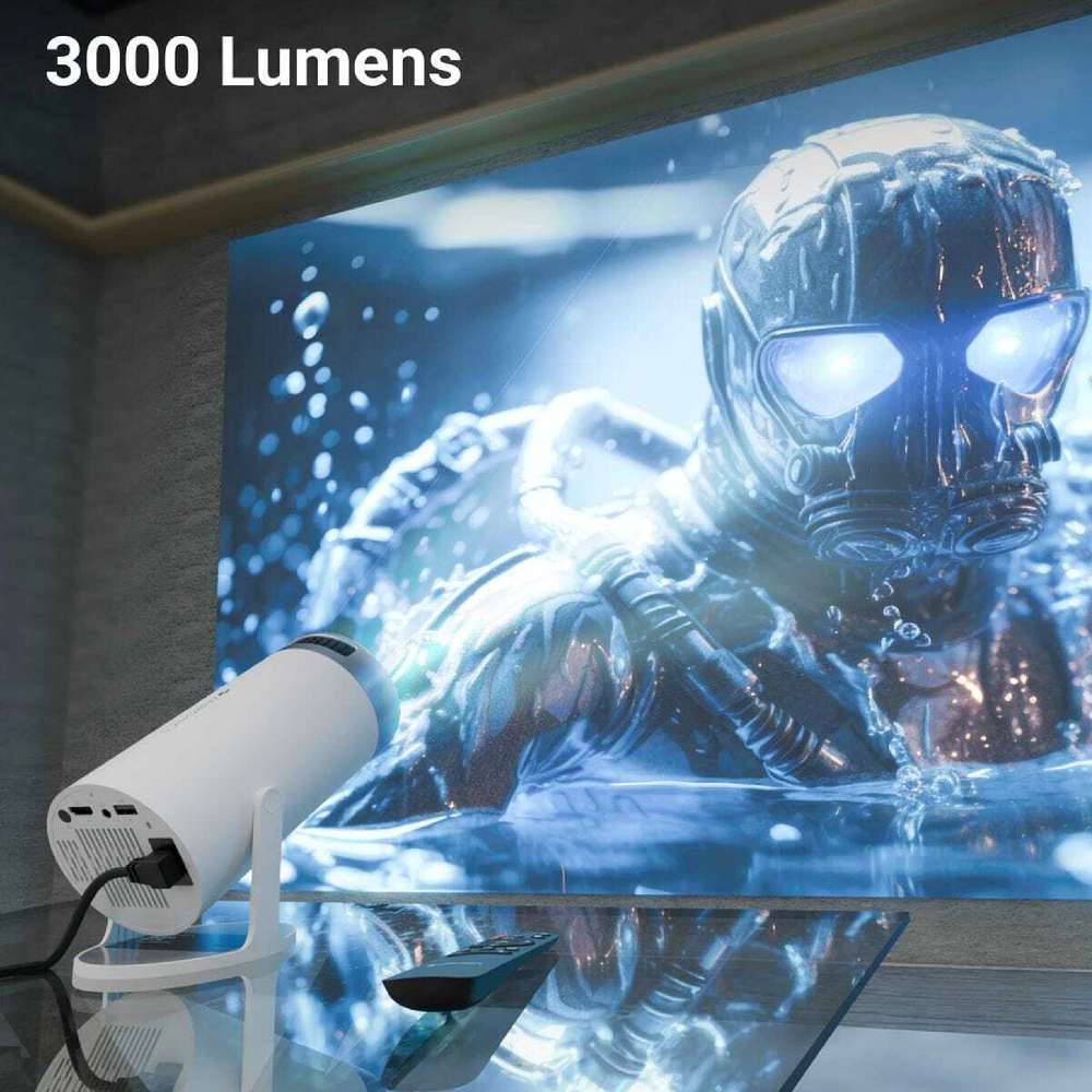 ZEBRONICS PixaPlay 62 Portable Projector (3000 lm / Wireless / Remote Controller) - Image 2